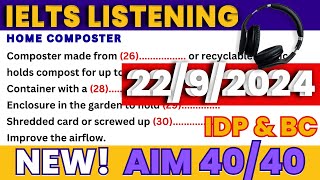 IELTS Listening Practice Test 2024 with Answers  2292024 [upl. by Eaner633]