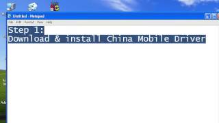 how to Connect china mobile with pc [upl. by Neiv]