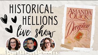 Historical Hellions Live Show  Deception by Amanda Quick [upl. by Eelitan53]