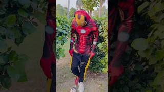 Iron man dressing ma back flip karta howa 100 viral video 🔥 United States youtubeshorts 😱😎👍￼￼ [upl. by Alano]