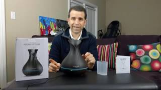 Villain SPA Ultrasonic Aroma Essentail Oil Diffuser Review [upl. by Trebuh622]