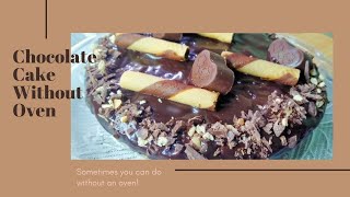 Chocolate Cake Chocolate Cake Recipe without Oven [upl. by Ativak326]