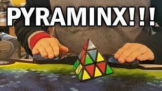 Yesterday I Learned to Solve a Pyraminx [upl. by Gaudet]