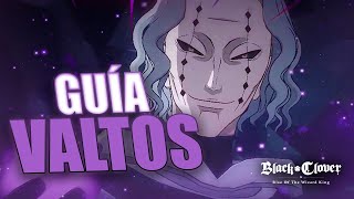 ¿EL MEJOR F2P ¡YO DIGO SÍ 🤑  Guia Completa Valtos Black Clover Mobile Rise Of The Wizard King [upl. by Keryt]