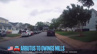 🇺🇸🚘 Arbutus to Owings Mills [upl. by Assirec44]