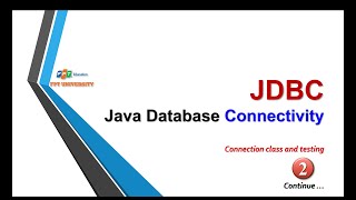 JDBC  Connection class and test [upl. by Assital]