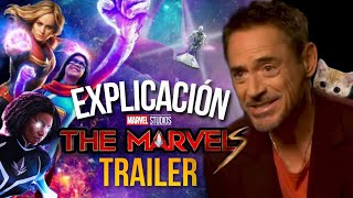 The Marvels Tráiler Explicación CURIOSIDADES y Referencias por Tony Stark [upl. by Lisabet]