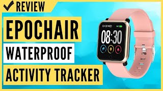 EpochAir Fitness Tracker Waterproof Activity Tracker Smart Watch with Heart Rate Monitor Review [upl. by Elleval]