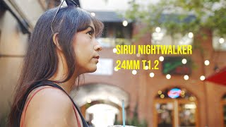 Sirui 24mm T12 Nightwalker  Portait Video Test [upl. by Findley]