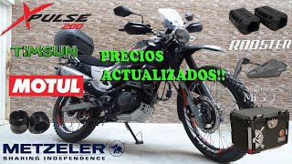 Accesorios INFALTABLES para moto Xpulse 200 [upl. by Ahsrav625]