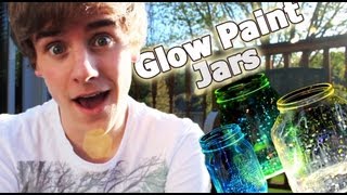 Glow Paint Jars [upl. by Ahtnahc]