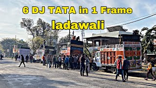 6 DJ TaTa in 1 Frame Gujjar Bedding ladawali  DJ Kafeel Kanth DJ Dhadkan Meerut DJ Raja Kanth [upl. by Asa]