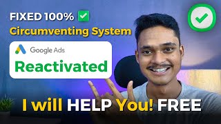 Google Ads account suspended circumventing systems  How to Reactivate Google Ads Suspended Account✅ [upl. by Whatley471]