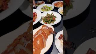 Authentic Chinese food beijingrestaurant foodloverfoodbloggerfamily [upl. by Ahsemot]