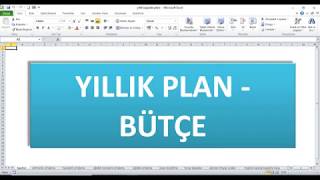 YILLIK PLAN  BÜTÇE NASIL HAZIRLANIR [upl. by Ttenrag721]