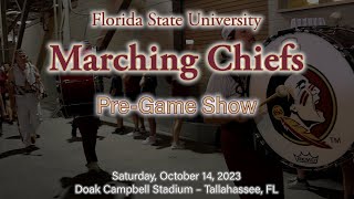 20231014 Marching Chiefs – FSU vs Syracuse University PreGame [upl. by Boland]