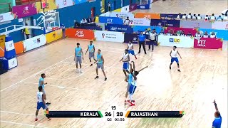 Basketball U17 Boys Match  Kerala Vs Rajasthan  Khelo India Youth Games 2020 [upl. by Eelesor]