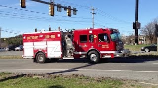 Botetourt County  Engine 7 and Utility 7 Responding [upl. by Sherourd]