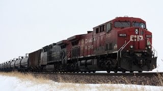 HiDef Beginning of 2011 Railfanning Findlay Illinois [upl. by Nakasuji281]