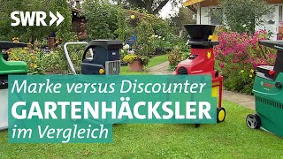 Gartenhäcksler im Test Hilfe für Heimgärtner  Marktcheck SWR [upl. by Oaht]