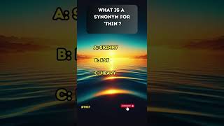 Synonym Trivia Quiz  How well can you do synonyms quiz trivia shortsfeeed quiztime gk fyp [upl. by Aral565]