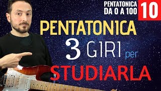 Scala Pentatonica  Tre giri di accordi facili per i tuoi assoli di chitarra  con Vince Carpentieri [upl. by Ades96]