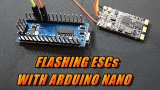 How To Flash ESCs With Arduino Nano [upl. by Dannye]