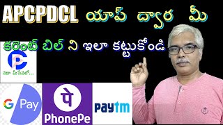 How To Pay Electricity Bill Online  APCPDCL Current Bill Online Payment In Telugu [upl. by Richards]