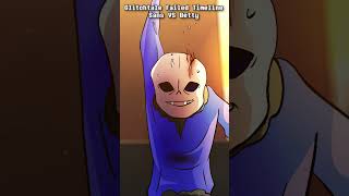 Failed Timeline Chronicles Clip Sans VS Betty undertaleau undertale glitchtale undertalesans [upl. by Eiramanna646]