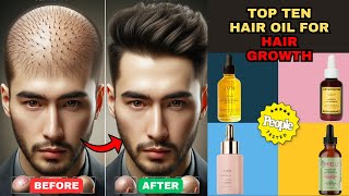 Top 10 Best Essential Oils For Hair Growth  Best Oils For Hair [upl. by Salba]