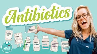 Intro to Antibiotics  Pharmacology Help for Nursing Students [upl. by Aralc600]