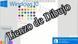 UnaAppParaComprar  Penbook Lienzo de Dibujo Para Windows 10 [upl. by Blaire]