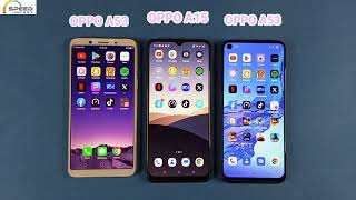 OPPO F5 VE OPPO A15 VS OPPO A53 SPEED TEST AND COMPARISON [upl. by Jonie487]