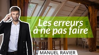 Crédit IMMOBILIER  3 ERREURS à éviter pour votre financement ⛔ [upl. by Aihsila404]