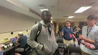 Alabama Defensive Lineman LT Overton After Wisconsin Win [upl. by Eddra]