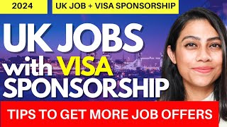 NEW UK Jobs with Visa Sponsorship 2024 🇬🇧  UK Companies offering Visa Sponsorship [upl. by Malinde39]