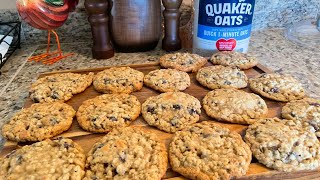 Soft amp Chewy Honey Oatmeal Raisin Cookies [upl. by Hieronymus]