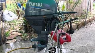 Yamaha 25 Hp 4 stroke [upl. by Nosauq]