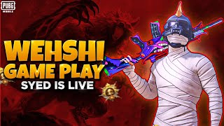 WEHSHI GAME PLAY  CUSTOM ROOM LIVE  PUBG MOBILE  400  SYED IS LIVE [upl. by Kelci189]