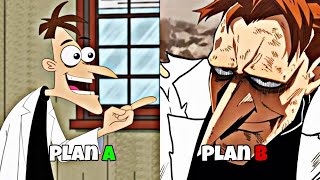 Doofenshmirtzs Plan A and Plan B  My Hero Academia [upl. by Hildy]