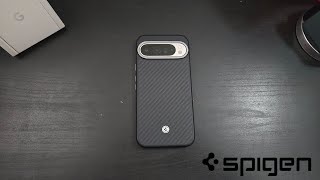 Google Pixel 9 Pro XL  Spigen Enzo Aramid Case Review [upl. by Adli557]