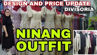 DESIGN AND PRICE UPDATE MGA MURANG MOTHER DRESS COAT WEDDING GOWN SA 168 SHOPPING MALL [upl. by Utley]