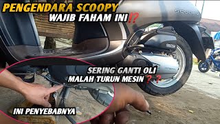 INI PENTING‼️ PARA OWNER NEW SCOOPY 2023 HARUS TAHU INI SAAT GANTI OLI MESIN [upl. by Calva]