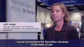 Monaghan Medical Corporation  AEROBIKA® OPEP device Testimonial 4 [upl. by Nanine]