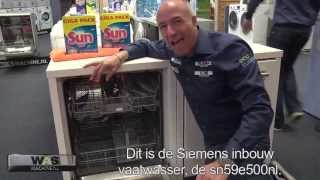 Siemens SN59E500NL vaatwasser review en unboxing sn59e500nl [upl. by Eetnahs]