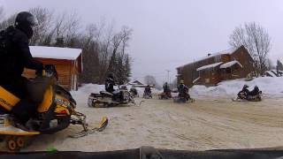 Snowmobile the Adirondacks  Inlet to Moose River Plains [upl. by Caneghem]