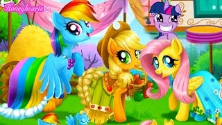 Baking with Twilight amp Applejack  Horse Jumping  Lets Play Online Games  Honeyheartsc [upl. by Bail]