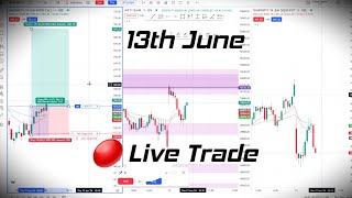 Live Intraday Trading  Banknifty option  13JUNE  banknifty nifty [upl. by Ainahtan]