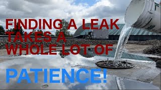 S07E144  How to Find a Flat Roof Leak It Takes PATIENCE [upl. by Fiel602]