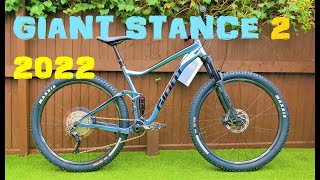 Giant Stance 2 29er 2022 Full Suspension Mountain BIKE [upl. by Macnair771]